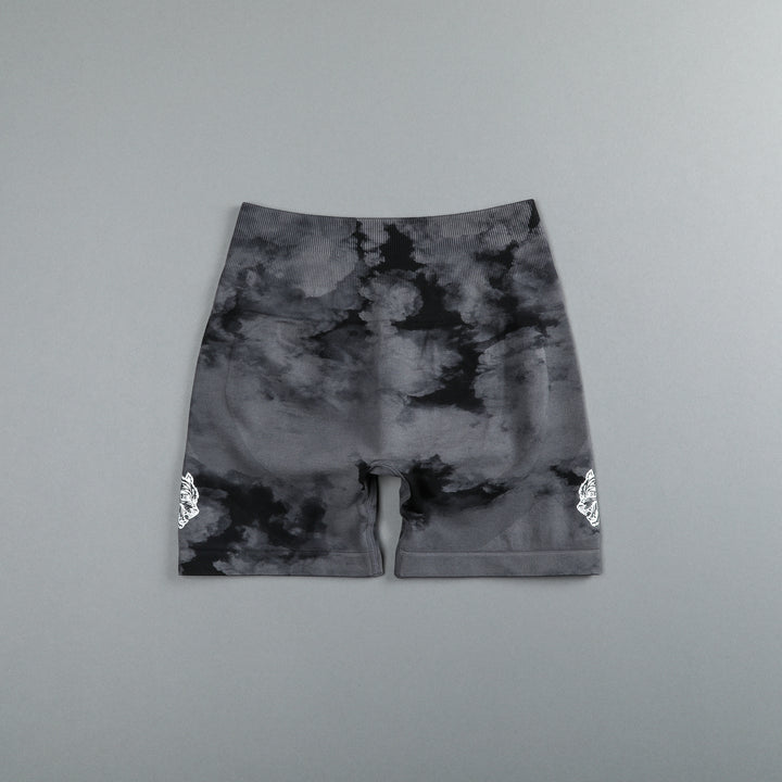 Wolves Forever Everson Seamless "Training" Shorts in Black Ghost Clouds