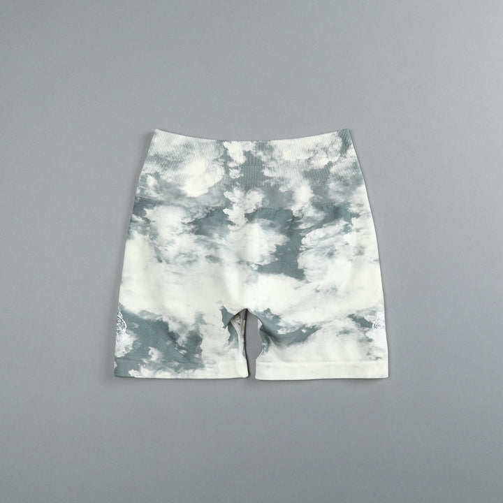 Wolves Forever Everson Seamless "Training" Shorts in Rosemary Ghost Clouds
