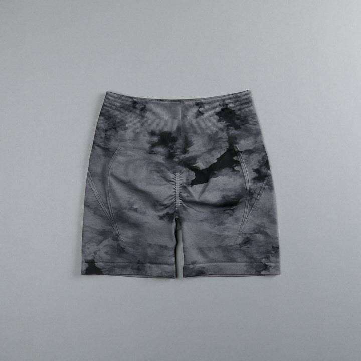 Chopper Everson Seamless "Huxley" Shorts in Black Ghost Clouds