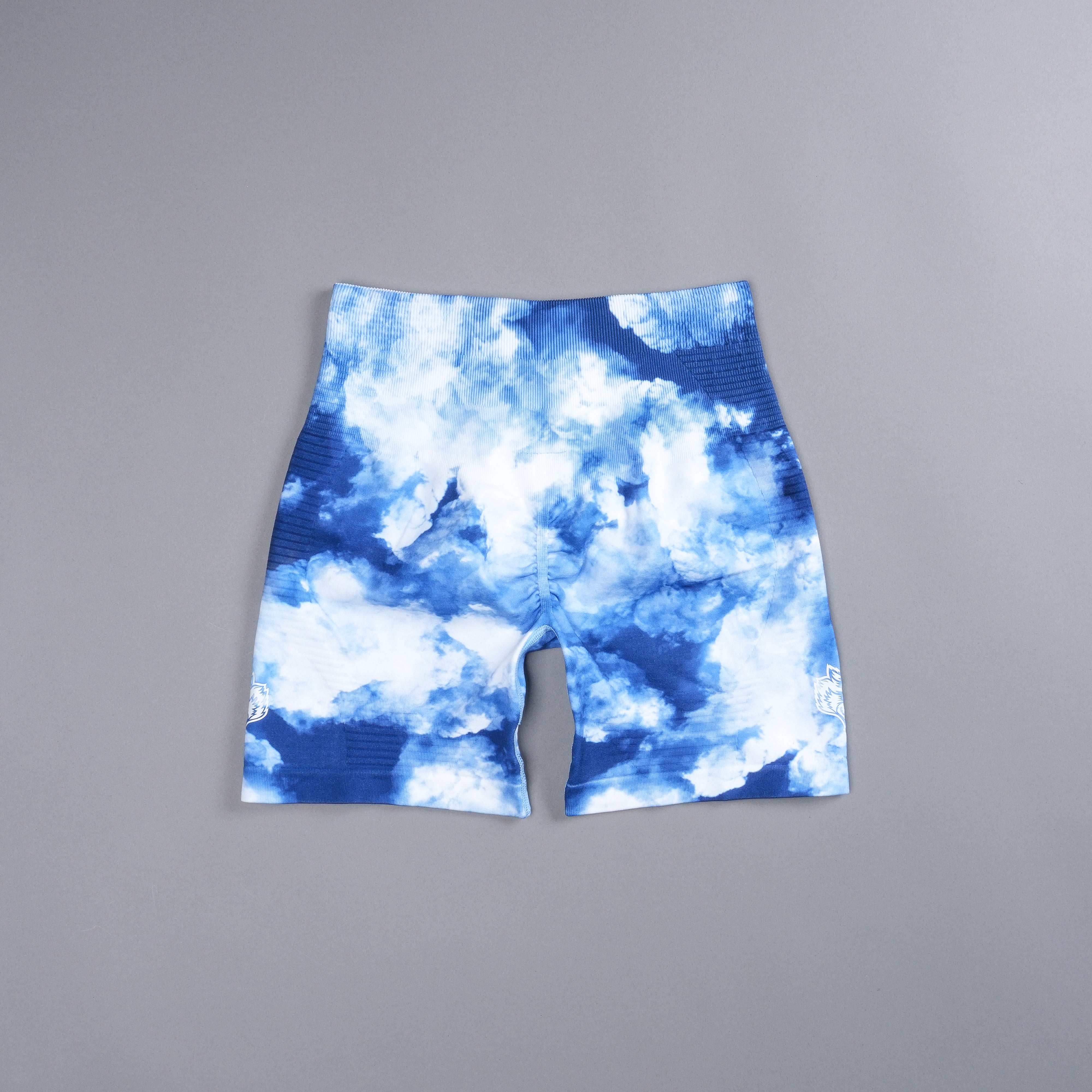 Dual Wolf Everson Seamless "Valencourt" Shorts in Blue Sky