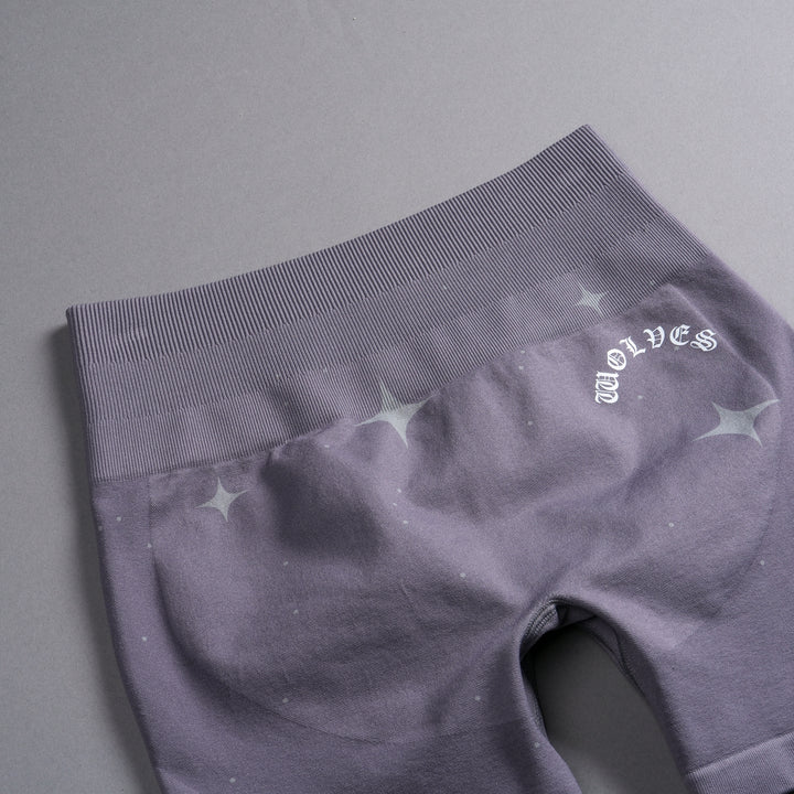 Chopper V2 Everson Seamless "Training" Shorts in Purple Stone Starry Night