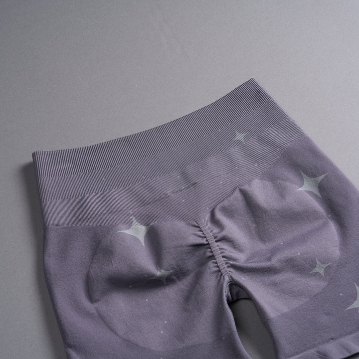 Chopper V2 Everson Seamless "Training" Shorts in Purple Stone Starry Night