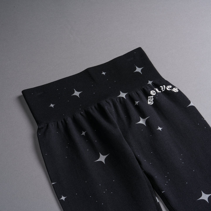 Chopper "Everson Seamless" Leggings in Black Starry Night