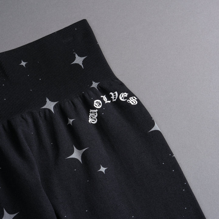 Chopper "Everson Seamless" Leggings in Black Starry Night