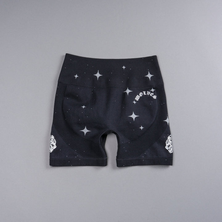 Chopper V2 Everson Seamless "Training" Shorts in Black Starry Night