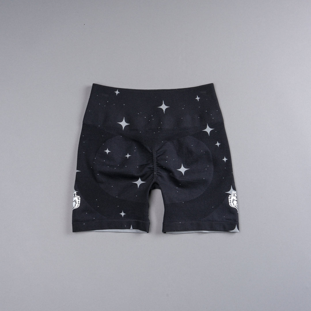 Chopper V2 Everson Seamless "Training" Shorts in Black Starry Night