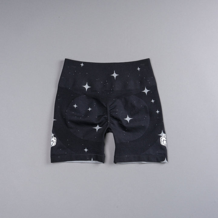 Chopper V2 Everson Seamless "Training" Shorts in Black Starry Night