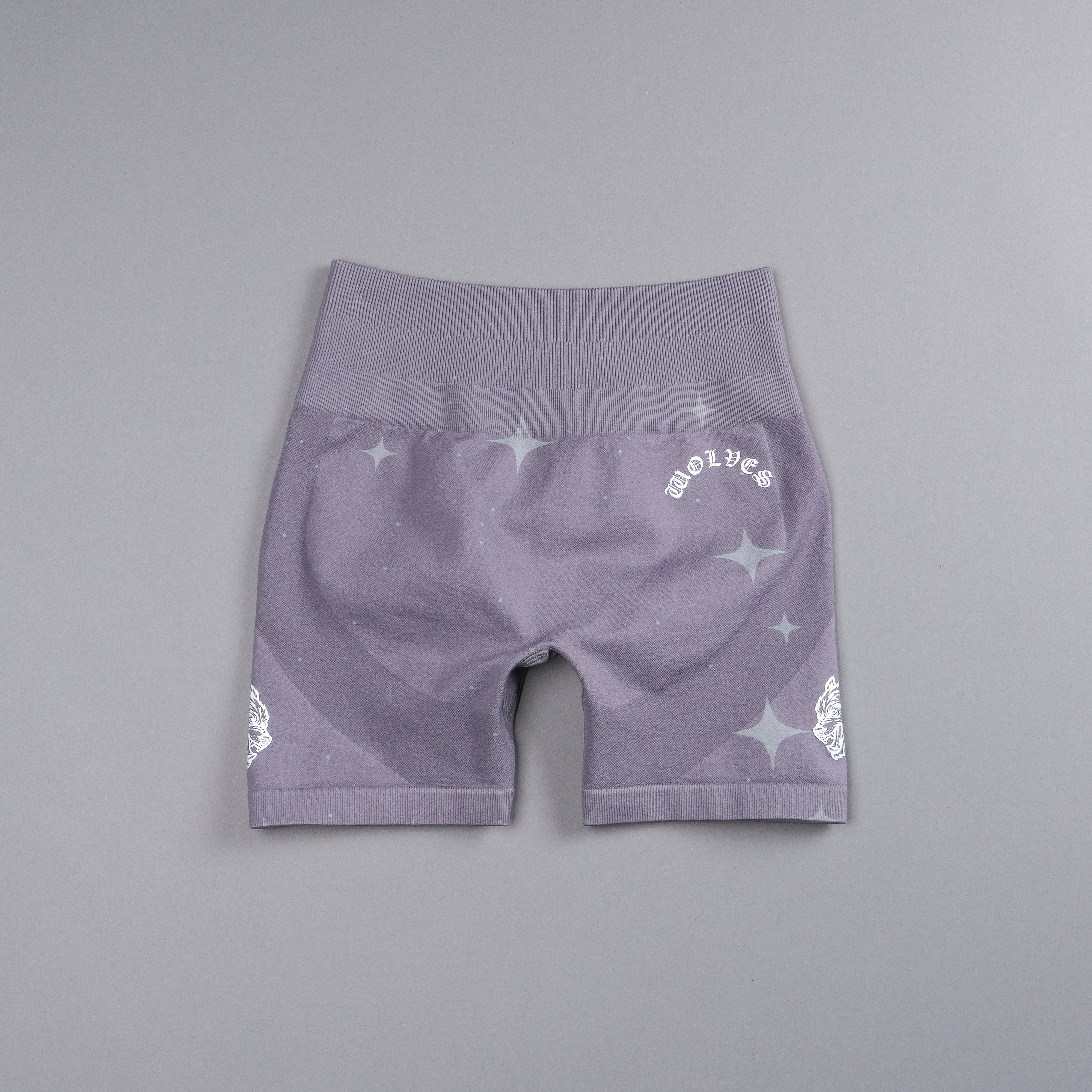 Chopper V2 Everson Seamless "Training" Shorts in Purple Stone Starry Night