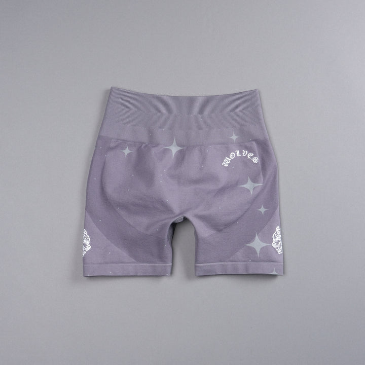 Chopper V2 Everson Seamless "Training" Shorts in Purple Stone Starry Night
