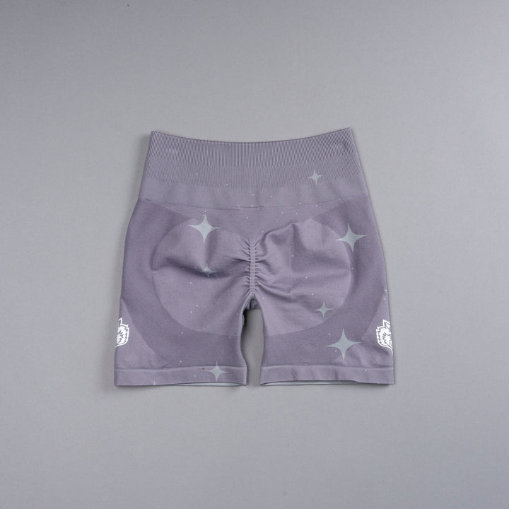 Chopper V2 Everson Seamless "Training" Shorts in Purple Stone Starry Night