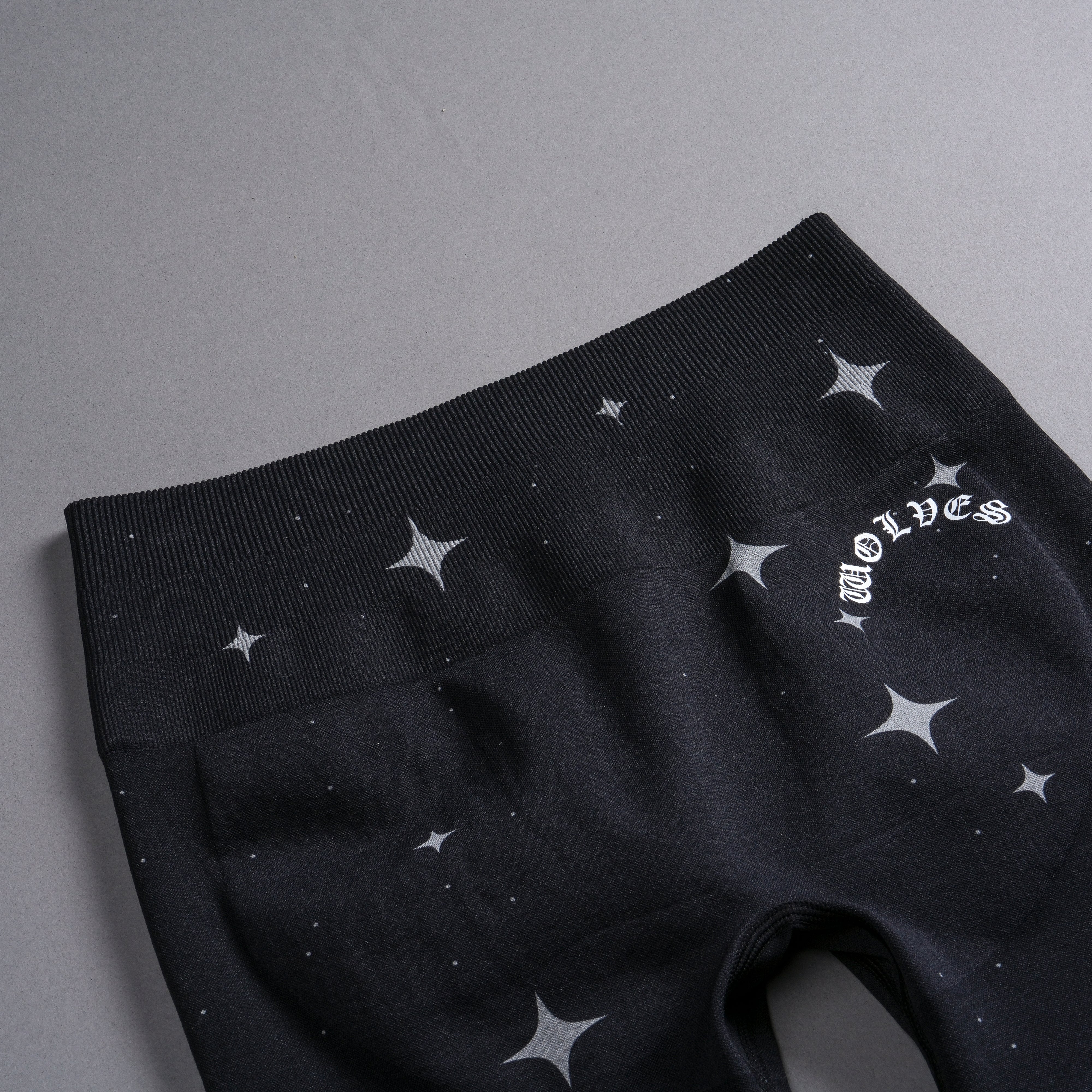 Chopper V2 Everson Seamless "Training" Shorts in Black Starry Night