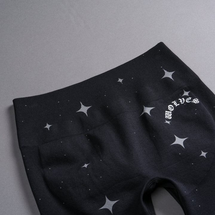 Chopper V2 Everson Seamless "Training" Shorts in Black Starry Night