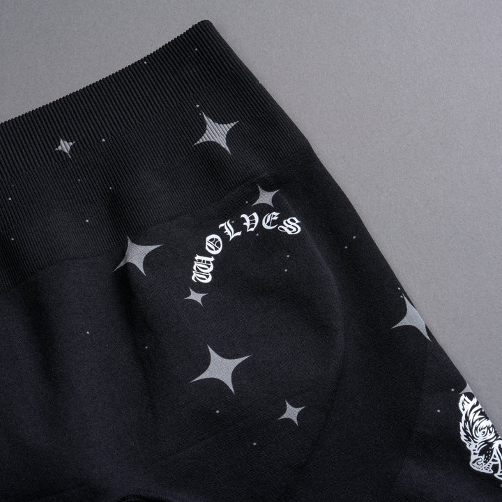 Chopper V2 Everson Seamless "Training" Shorts in Black Starry Night