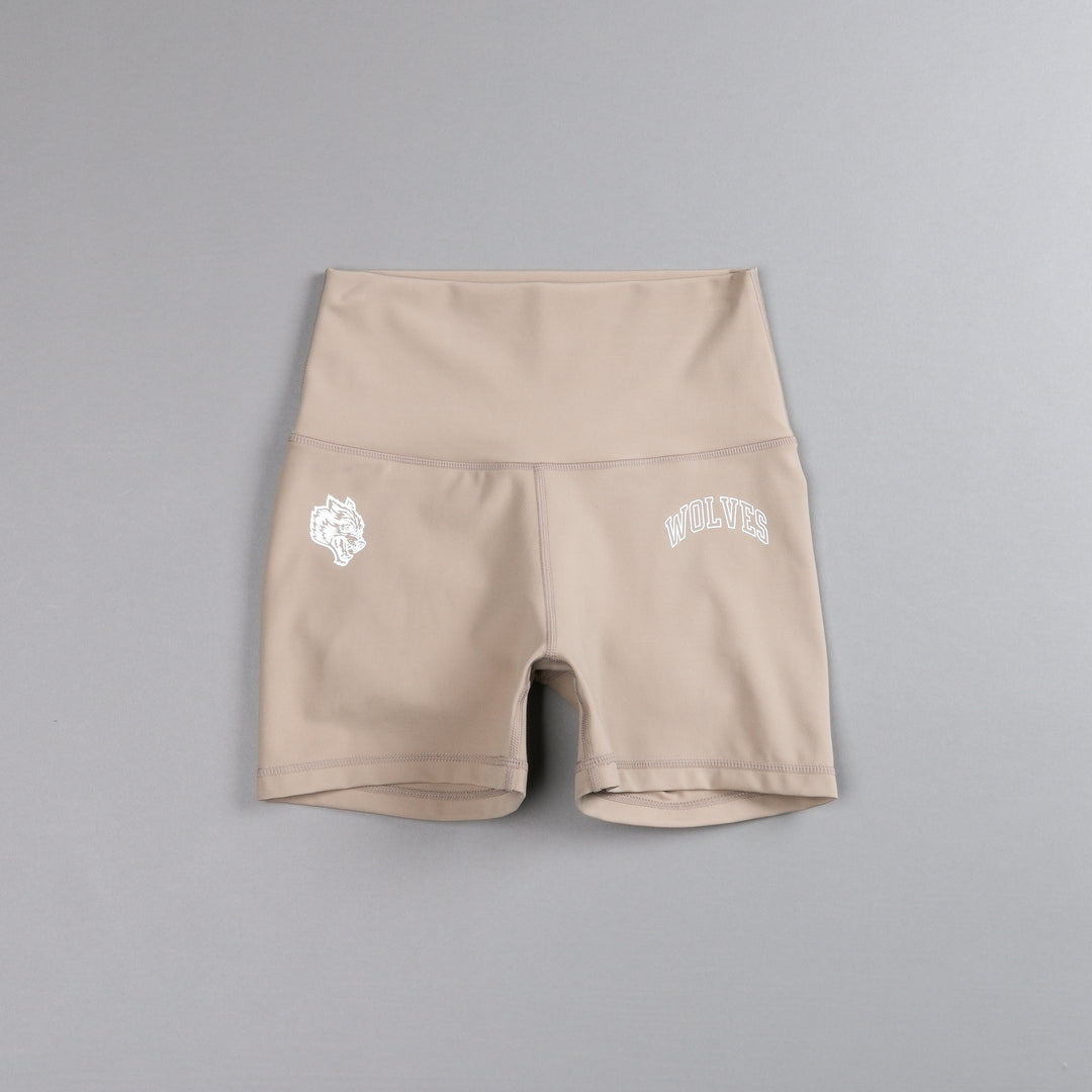 Loyalty V3 "Energy" Pump Shorts in Taupe
