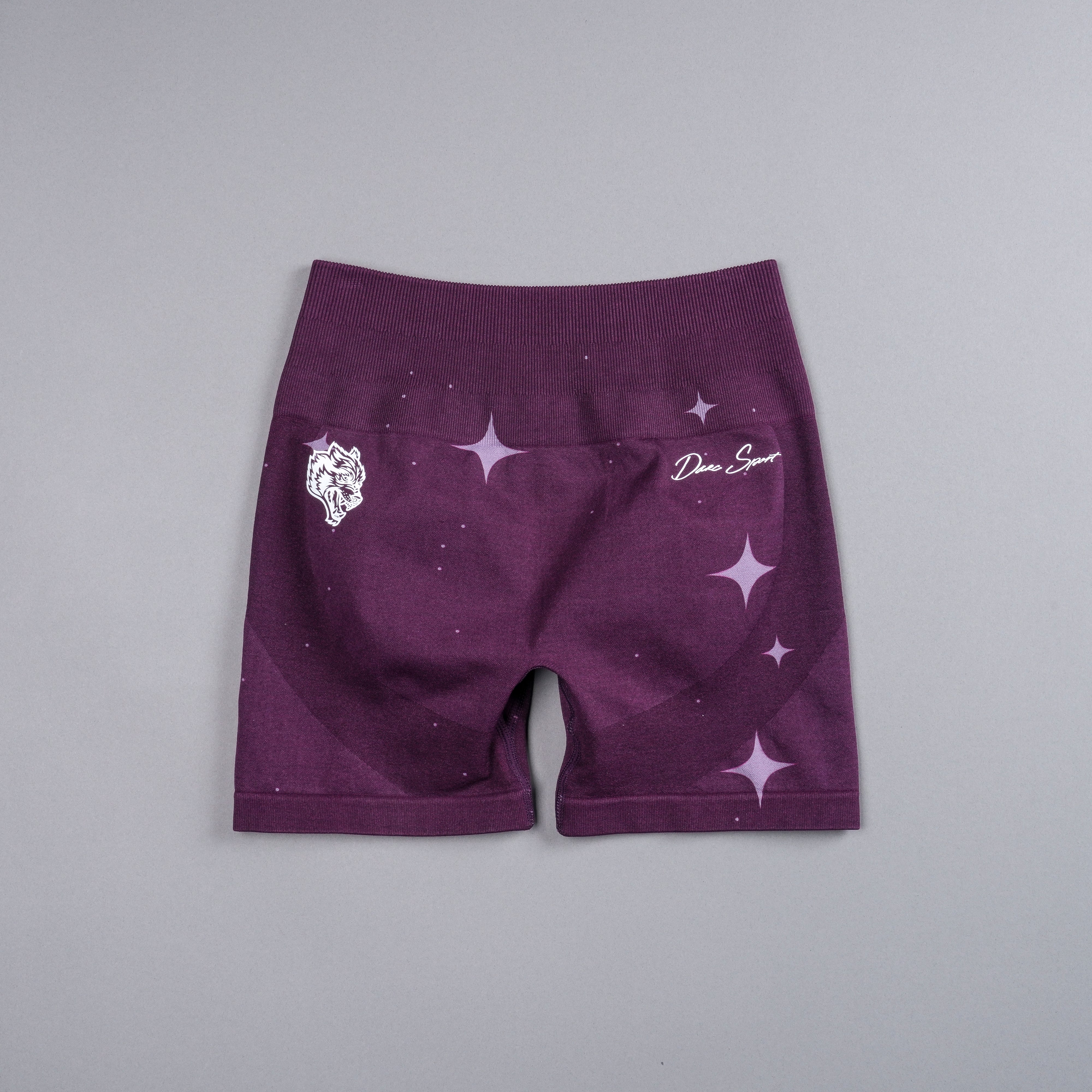 Darc Script Everson Seamless "Training" Shorts in Plum Starry Night