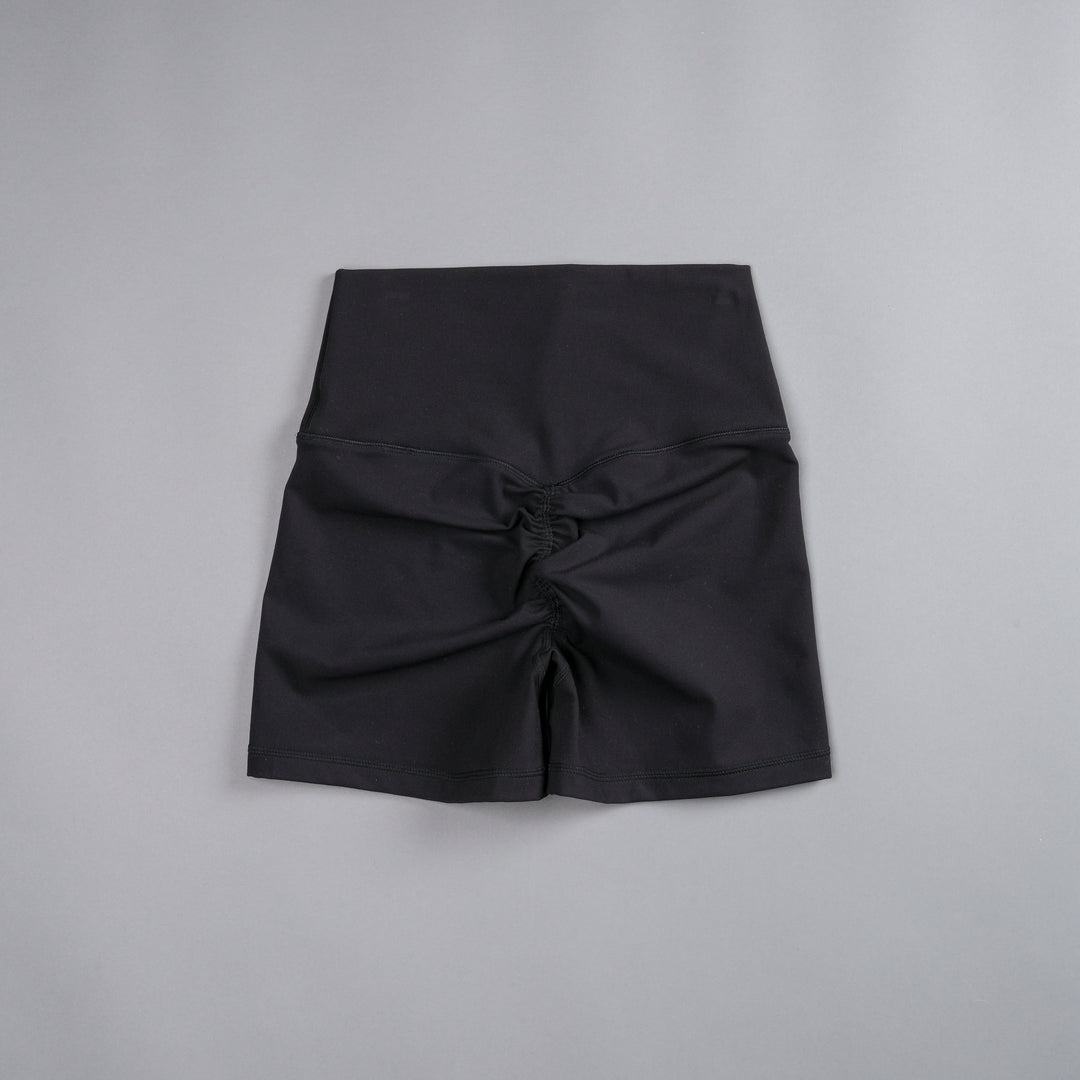 Wolf Kanji "Energy" Pump Shorts in Black