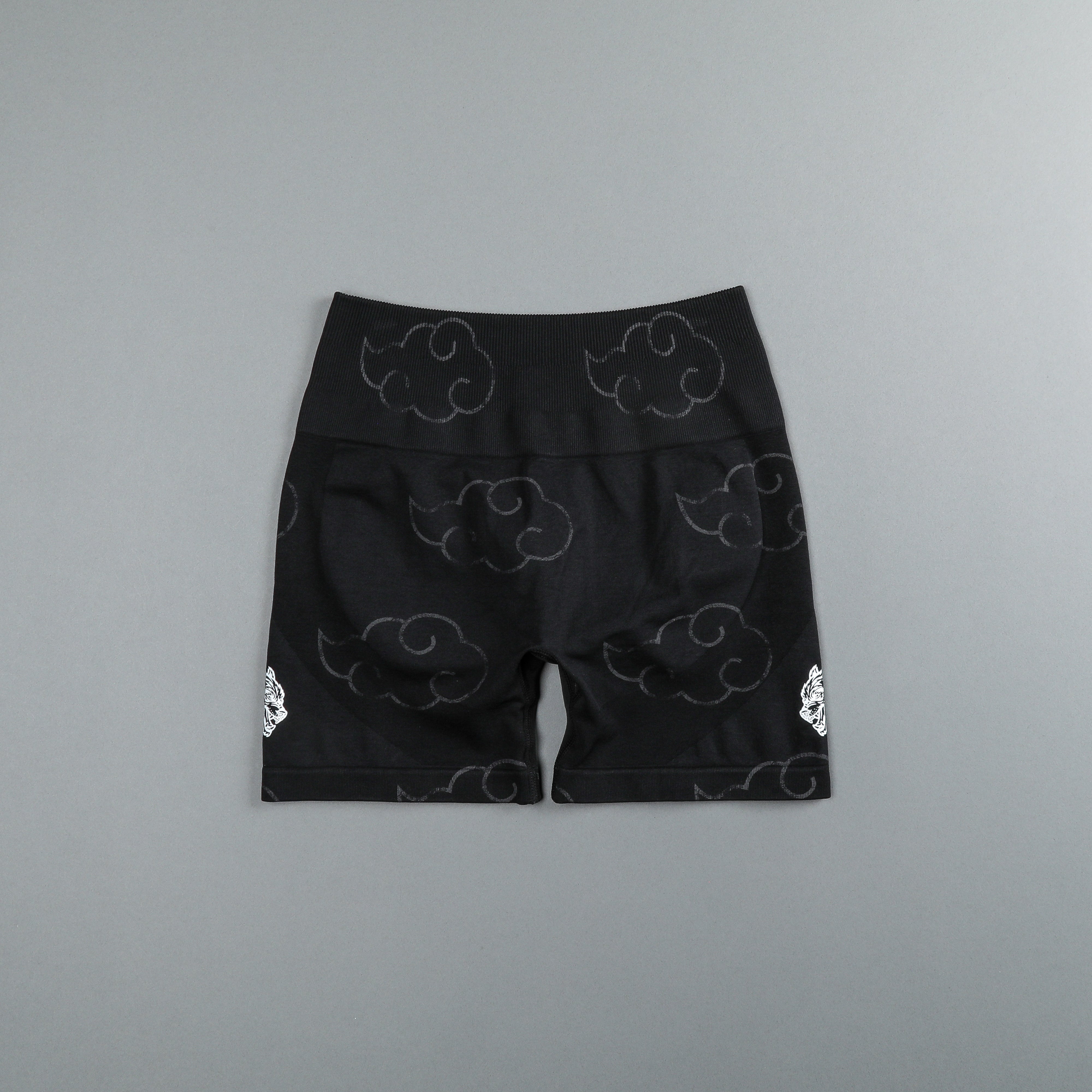 Wolf Cloud Everson Seamless "Training" Shorts in Black