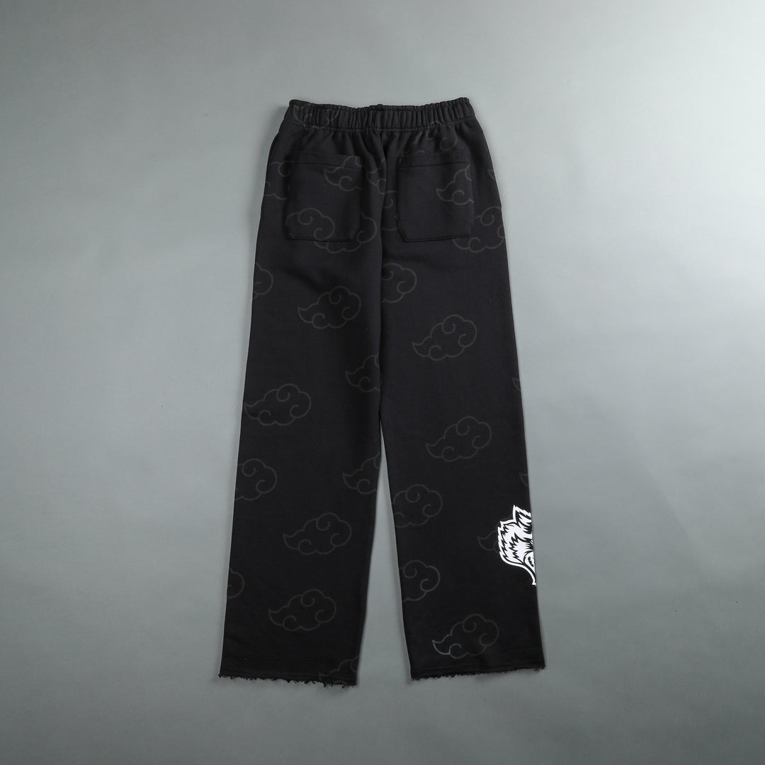 Float On She Big Cozy Sweats in Black