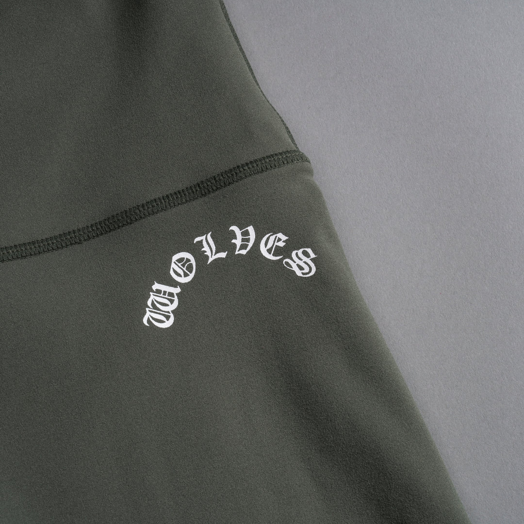 Chopper "Energy" Training Shorts in Pine Green