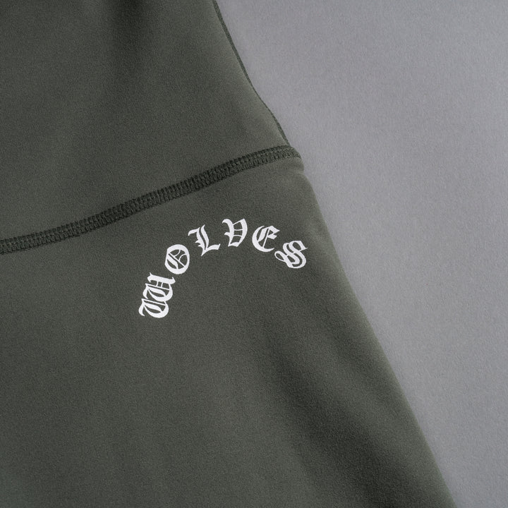 Chopper "Energy" Training Shorts in Pine Green