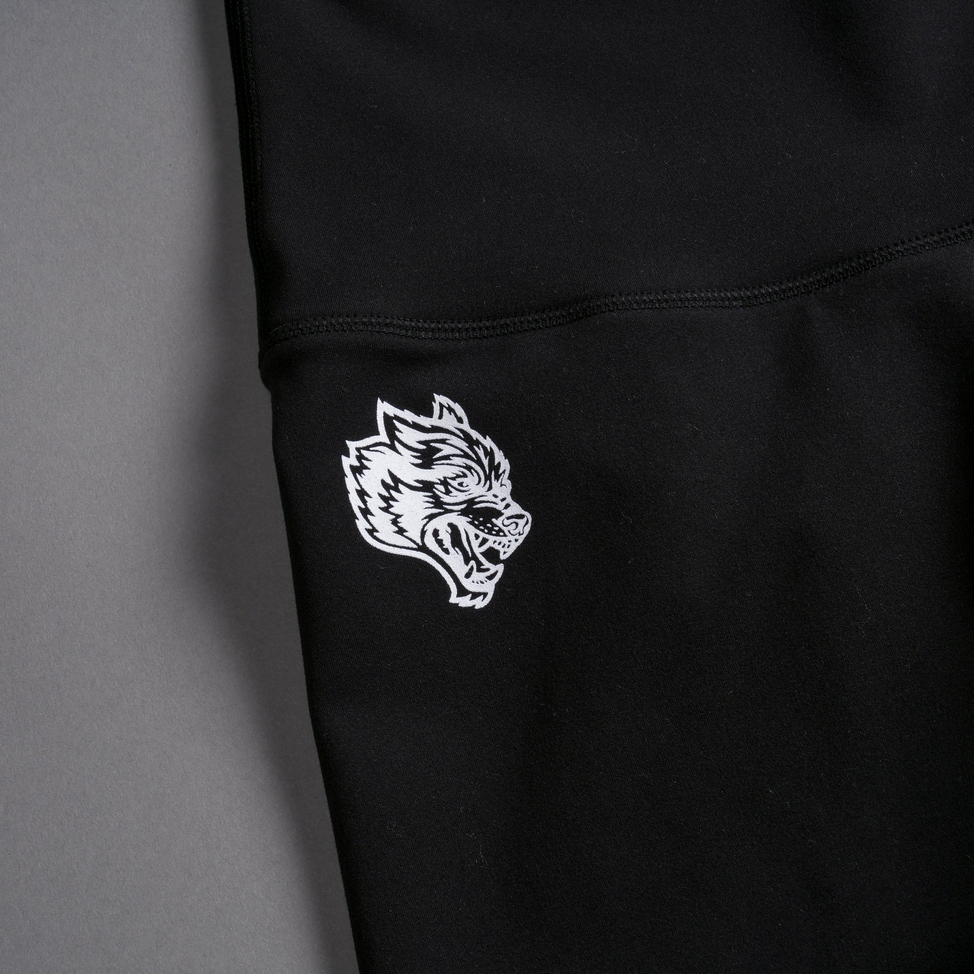 Wolf Kanji "Energy" Pump Shorts in Black