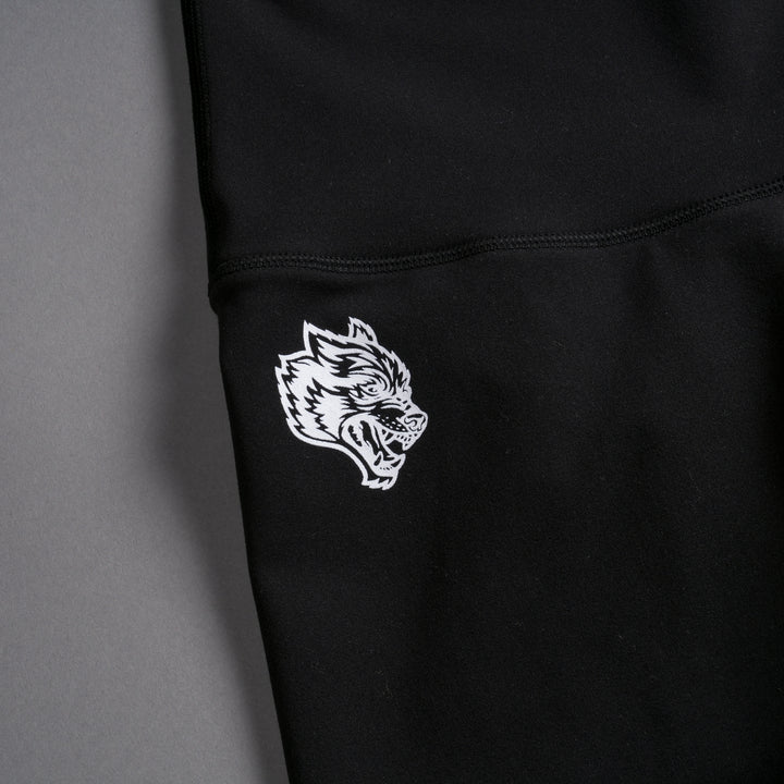 Wolf Kanji "Energy" Pump Shorts in Black