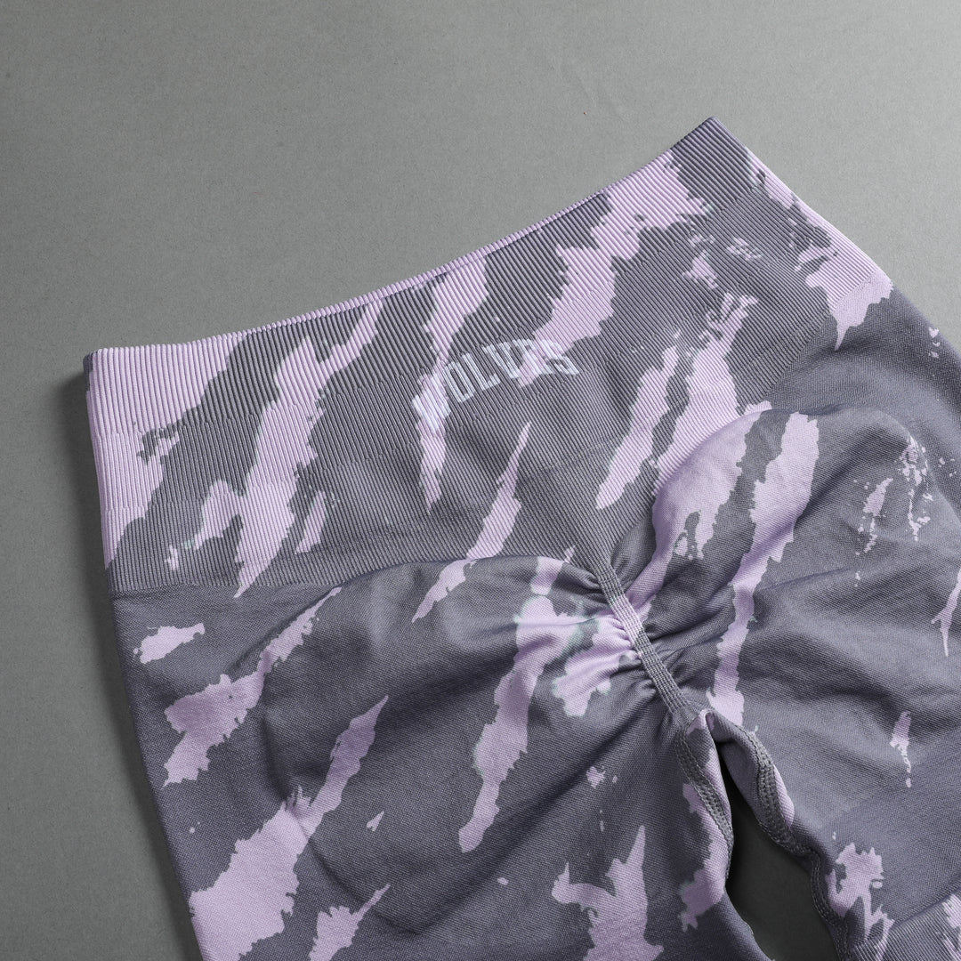 Loyalty "Everson Seamless" Shorts in Orchid Native Camo