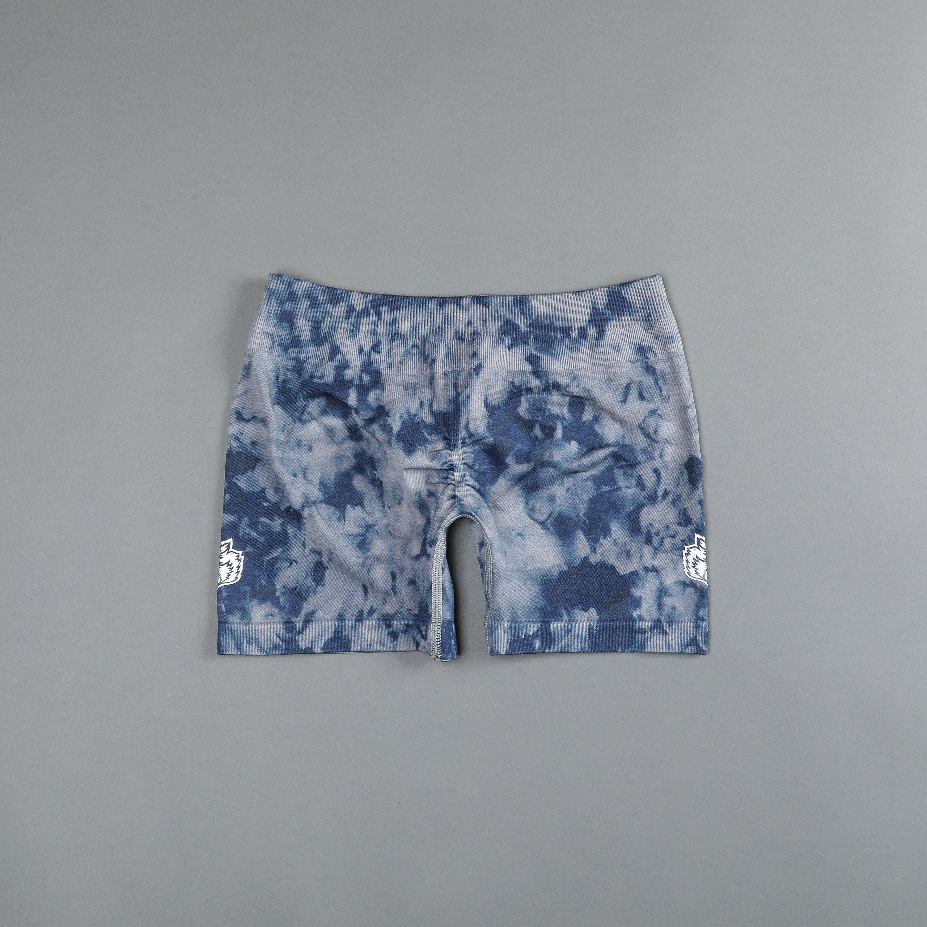 Wolves Forever Everson Seamless "Katya" Shorts in Blue Marble