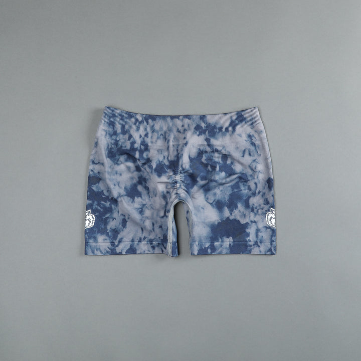 Wolves Forever Everson Seamless "Katya" Shorts in Blue Marble