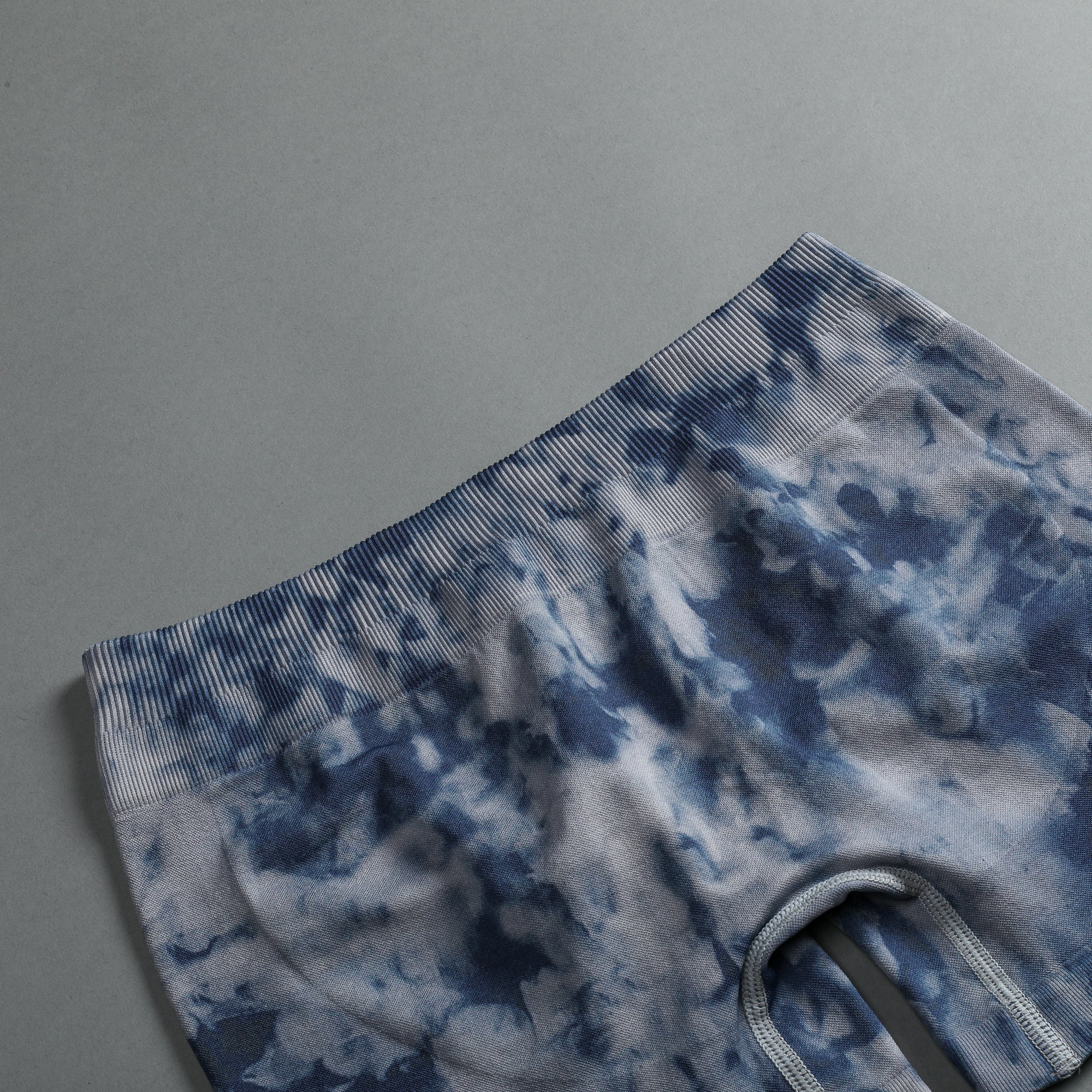 Wolves Forever Everson Seamless "Katya" Shorts in Blue Marble