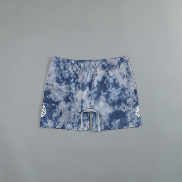 Wolves Forever Everson Seamless "Katya" Shorts in Blue Marble