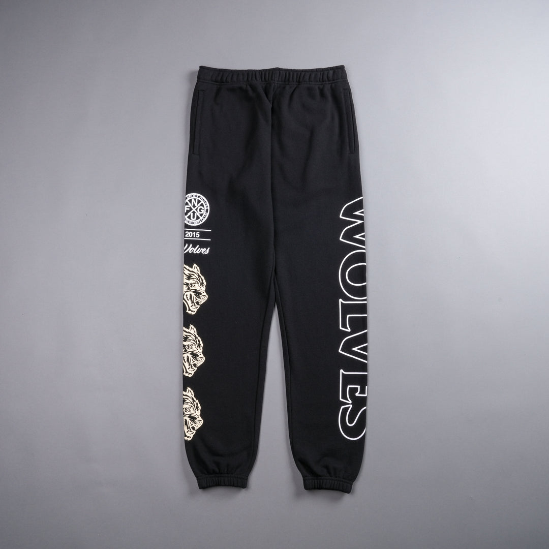 Hardcore She Post Lounge Sweats in Black