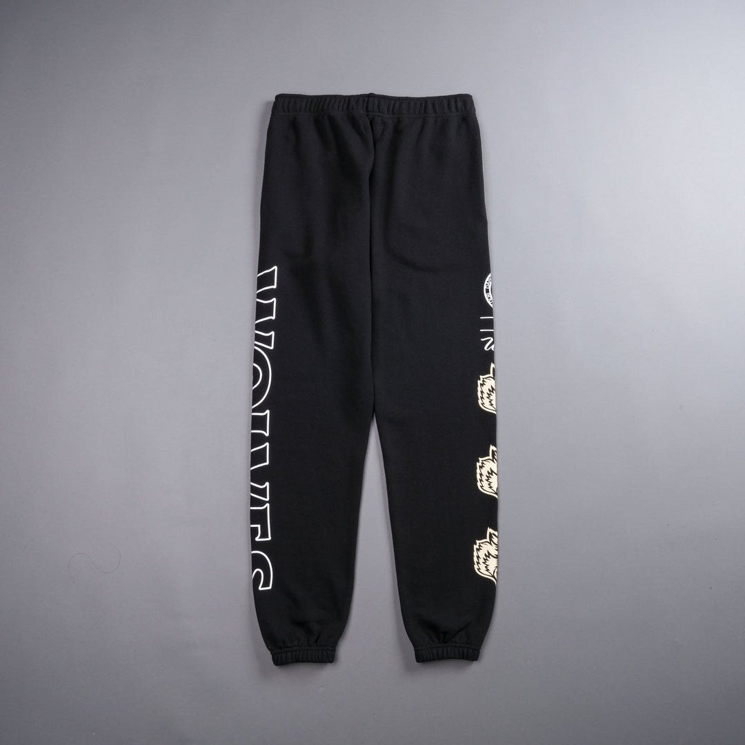 Hardcore She Post Lounge Sweats in Black