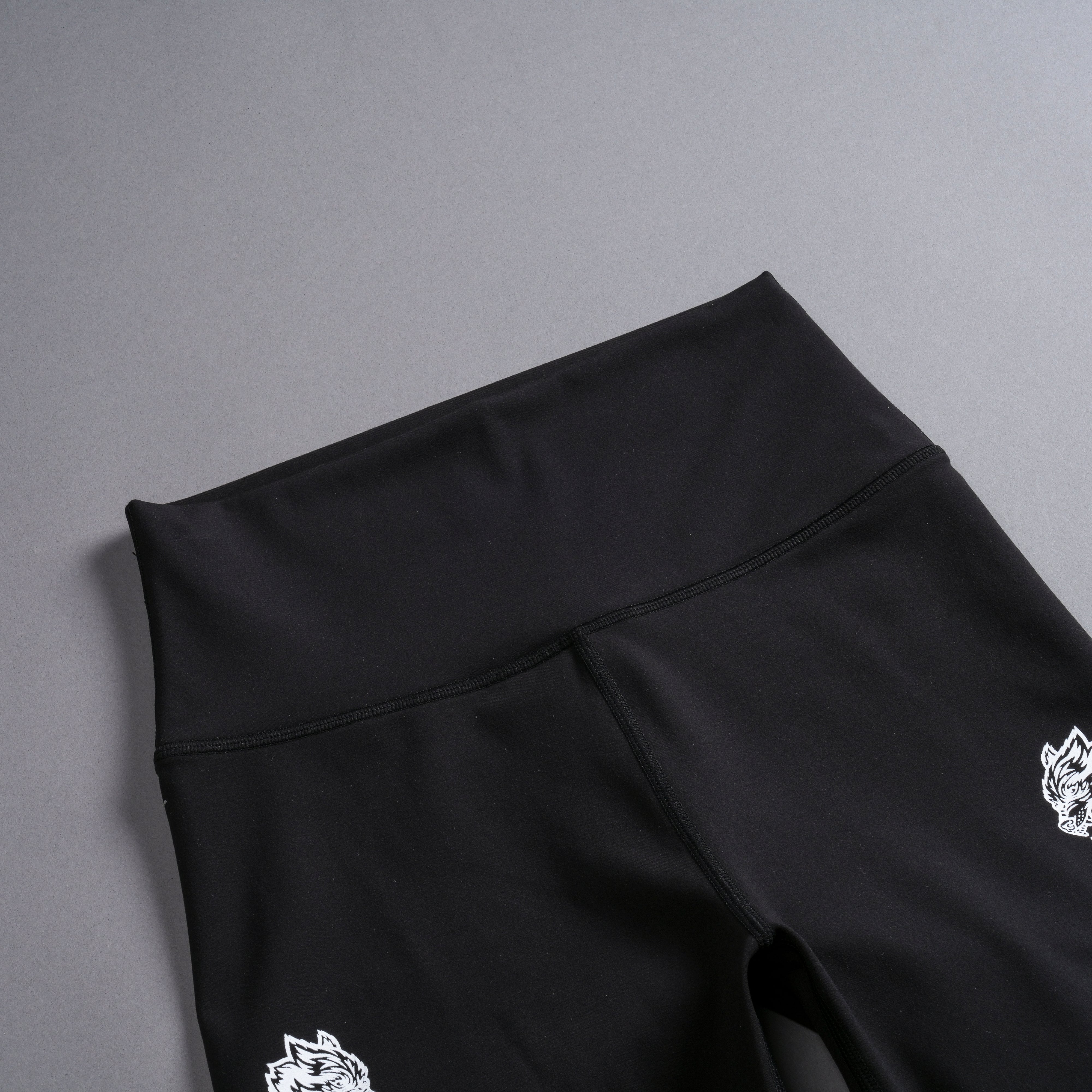 Quad Wolf Energy Training Shorts in Black