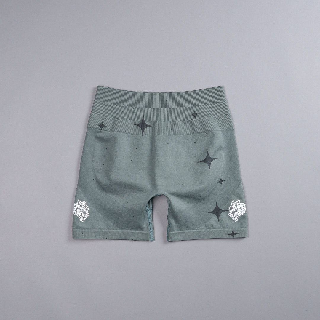 IYKYK Everson Seamless "Training" Shorts in Greek Stone Starry Night