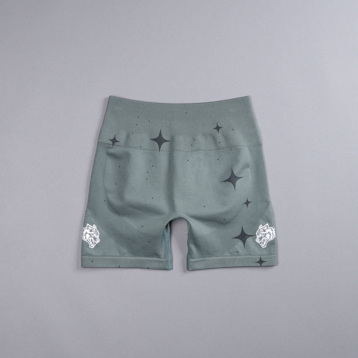 IYKYK Everson Seamless "Training" Shorts in Greek Stone Starry Night