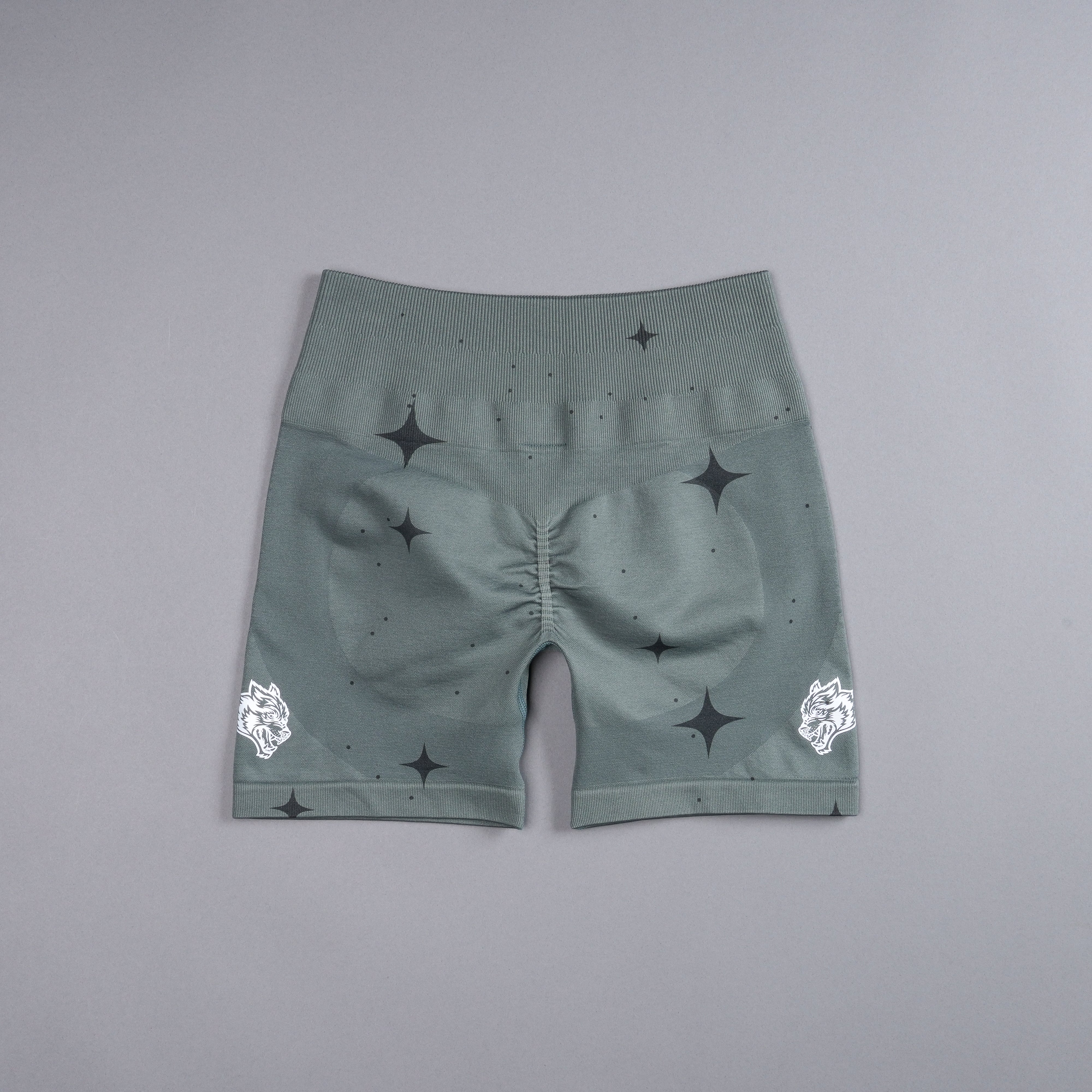IYKYK Everson Seamless "Training" Shorts in Greek Stone Starry Night
