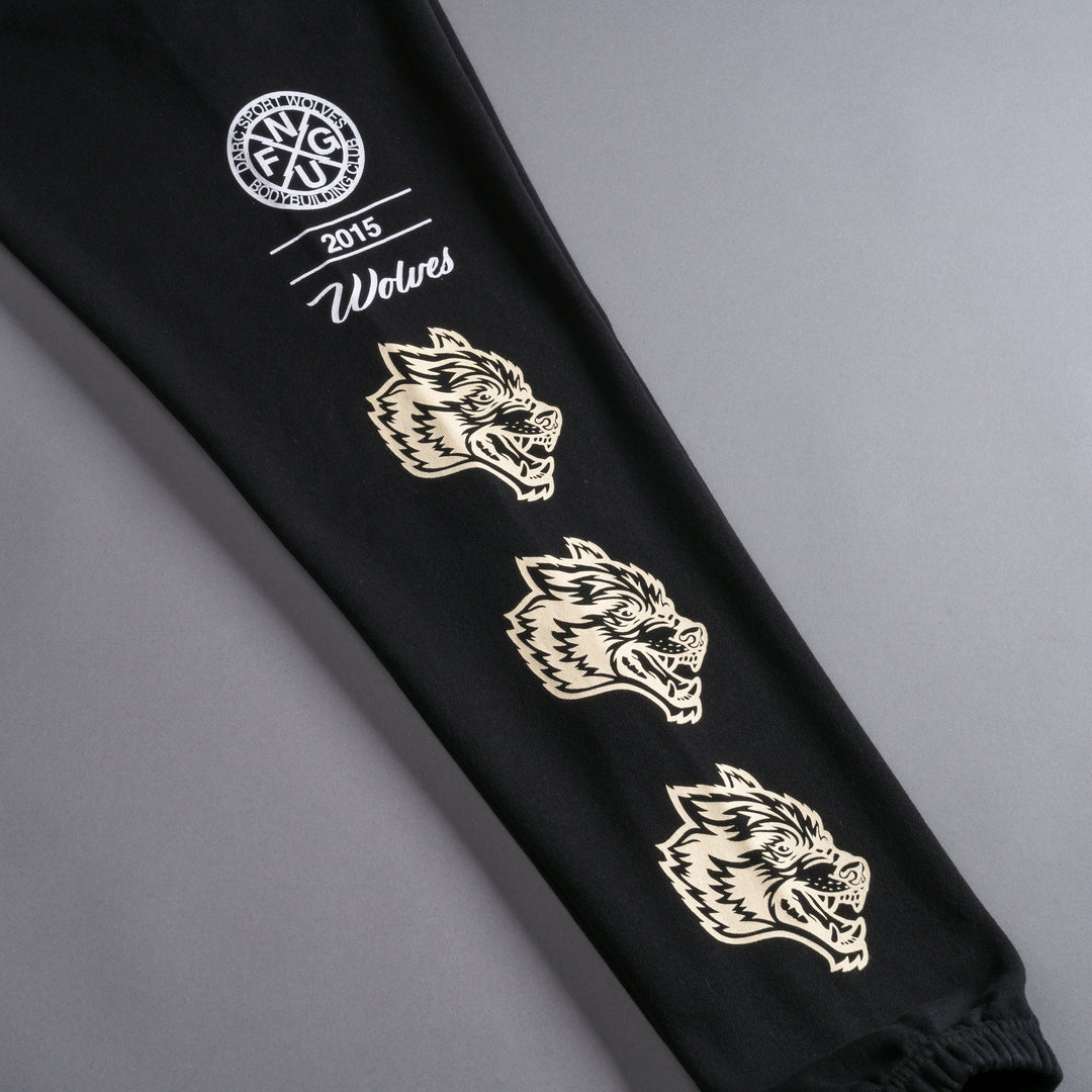 Hardcore She Post Lounge Sweats in Black