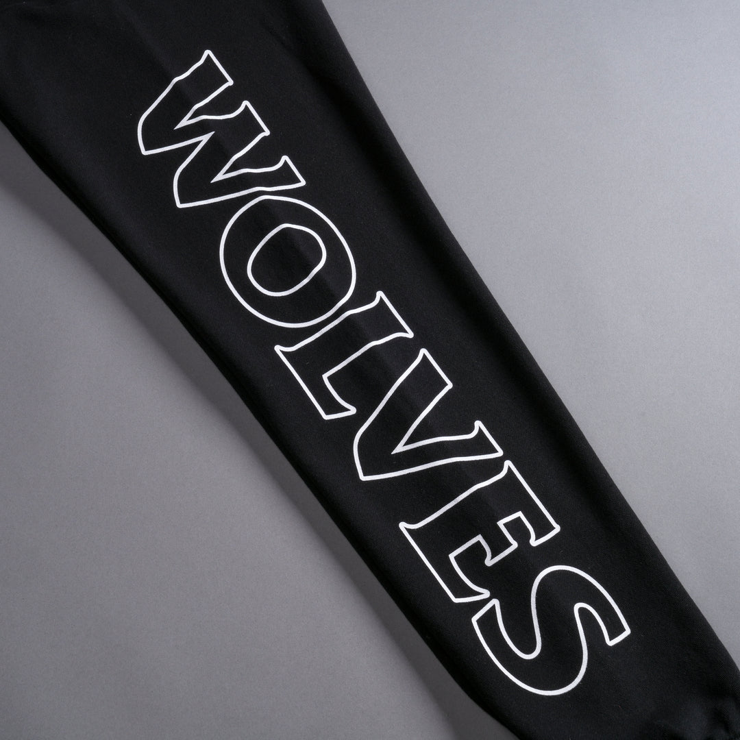 Hardcore She Post Lounge Sweats in Black