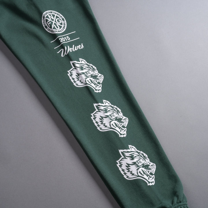 Hardcore She Post Lounge Sweats in Norse Green