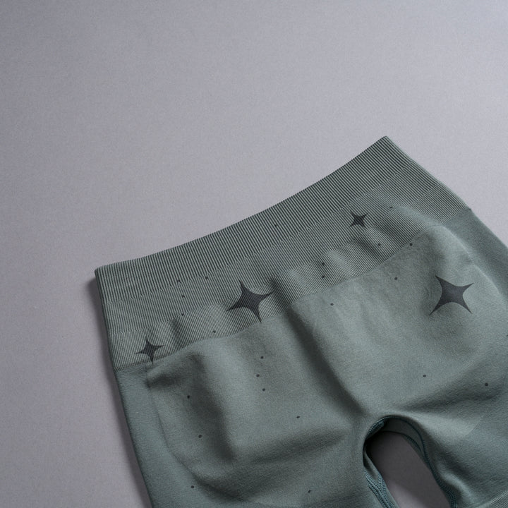 IYKYK Everson Seamless "Training" Shorts in Greek Stone Starry Night