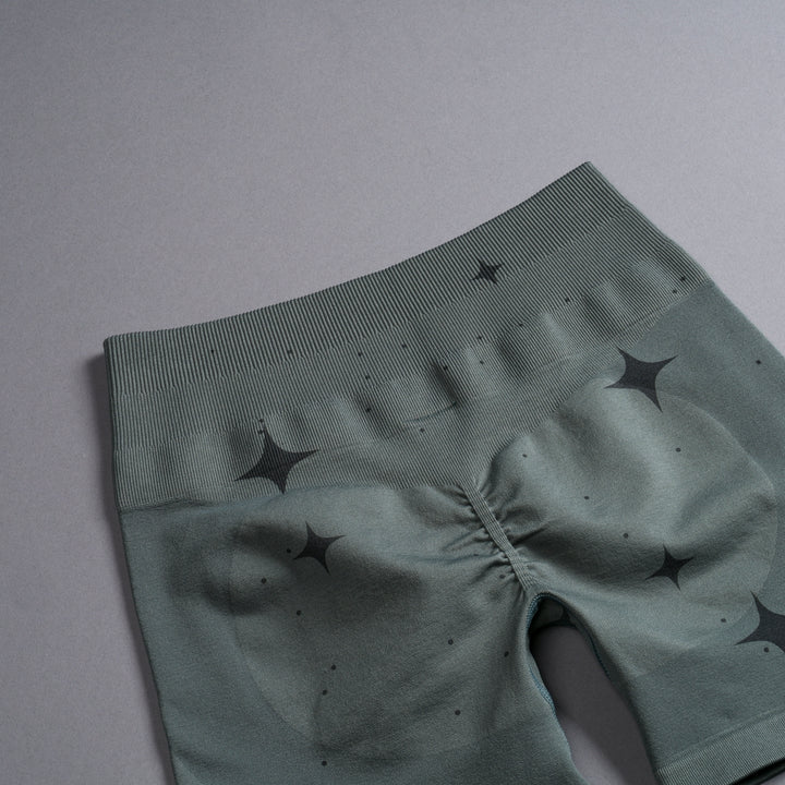 IYKYK Everson Seamless "Training" Shorts in Greek Stone Starry Night