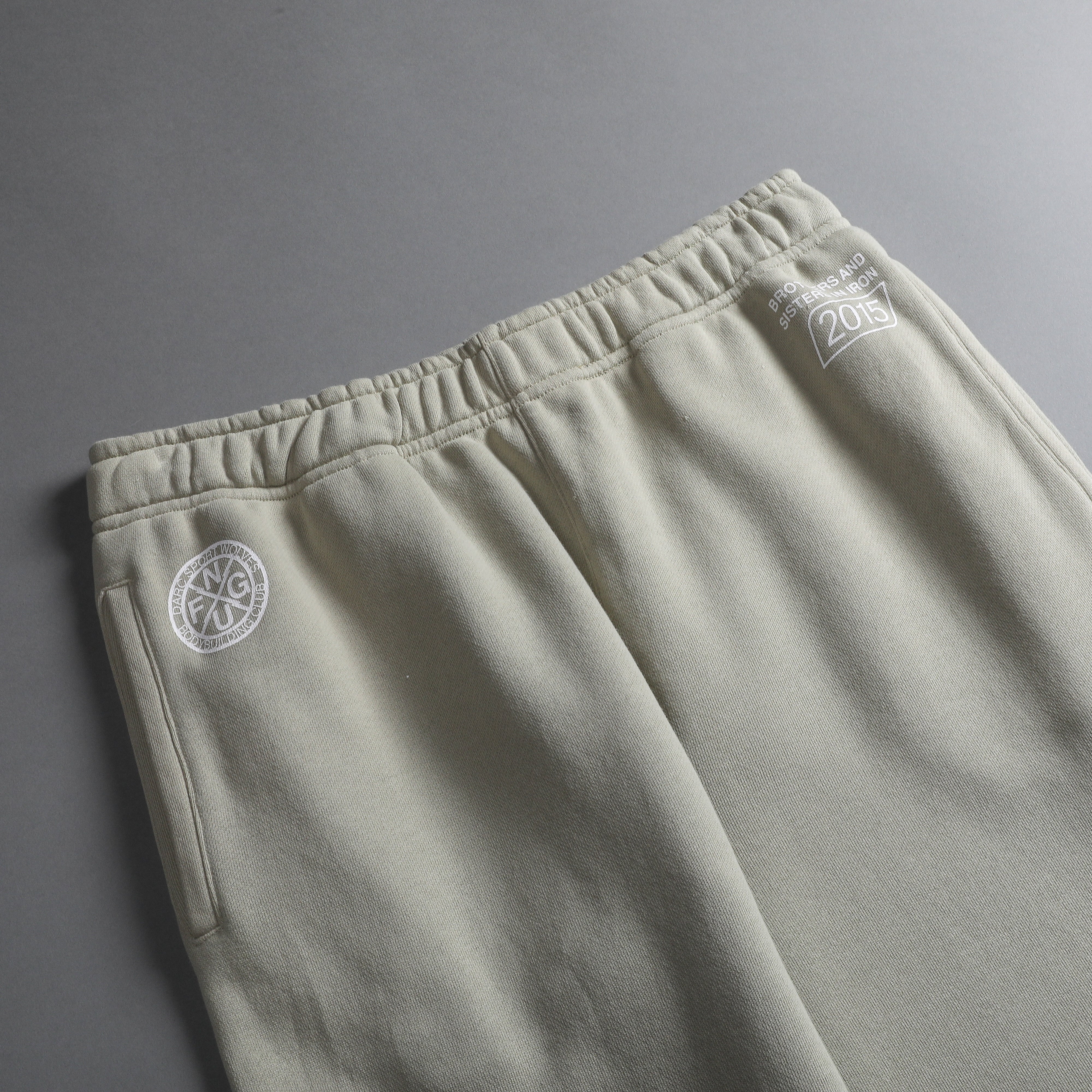 Till The Wheels Fall Off V2 She Post Lounge Sweats in Cactus Gray