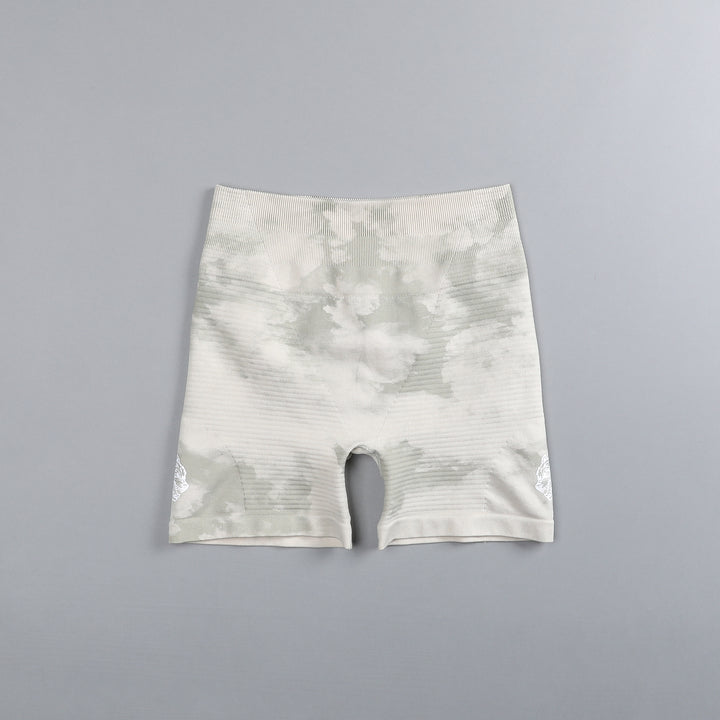 Dual Everson Seamless "Valencourt" Shorts in Cactus Gray Ghost Clouds