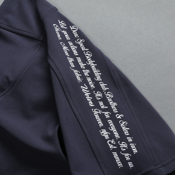 Writing's On The Wall "Georgia" Energy Shorts in Storm Blue