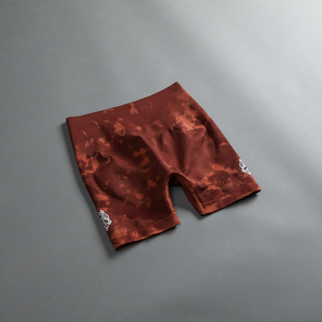 Wolves Forever Everson Seamless "Sierra" Shorts in Canyon Rust Marble