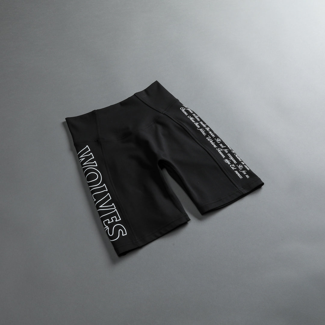 Writing's On The Wall "Georgia" Energy Shorts in Black