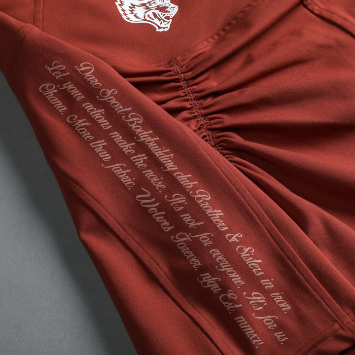 Writing's On The Wall "Georgia" Energy Shorts in Canyon Rust