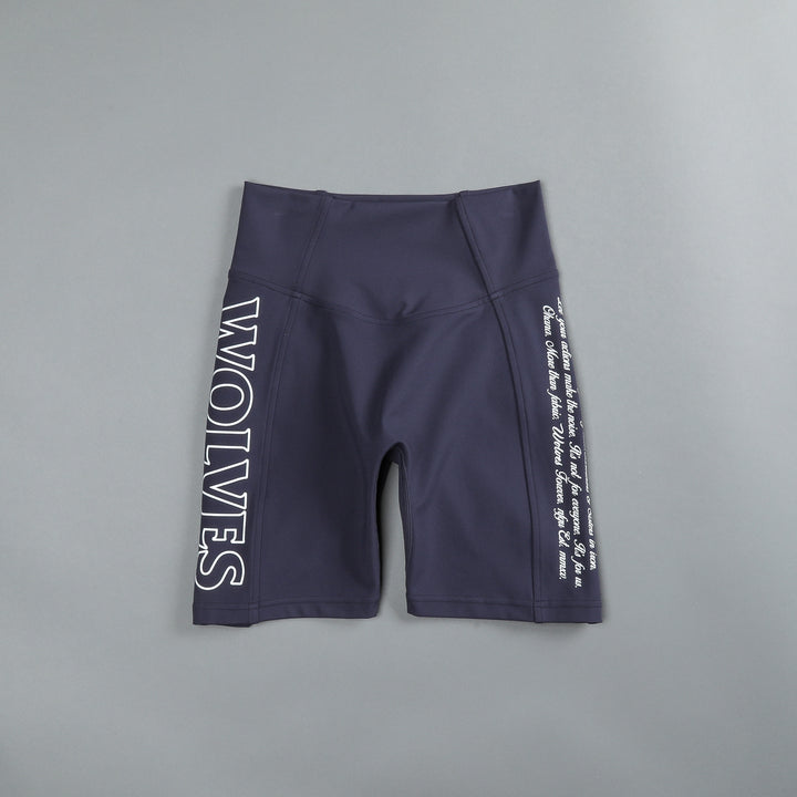 Writing's On The Wall "Georgia" Energy Shorts in Storm Blue