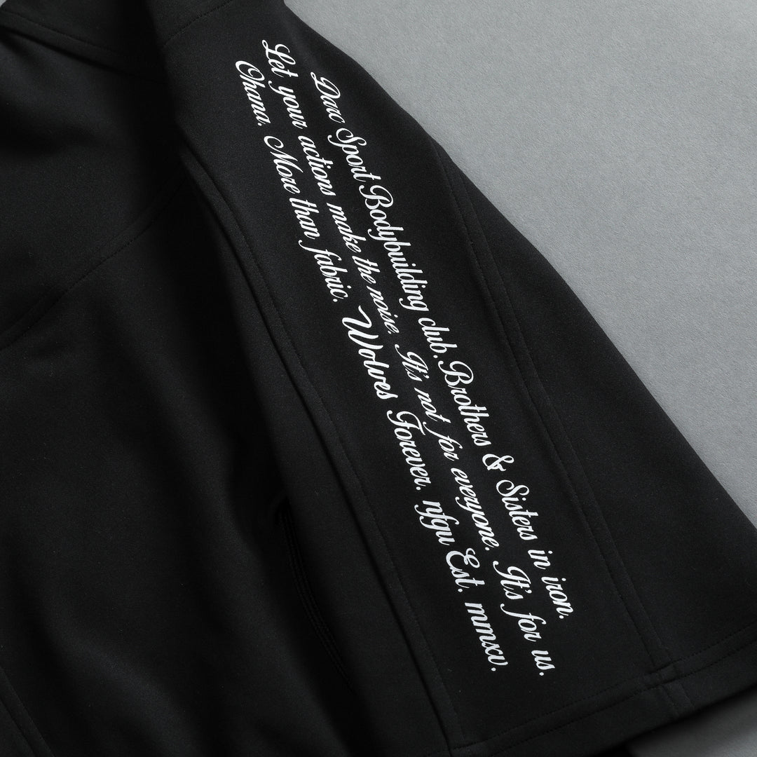 Writing's On The Wall "Georgia" Energy Shorts in Black